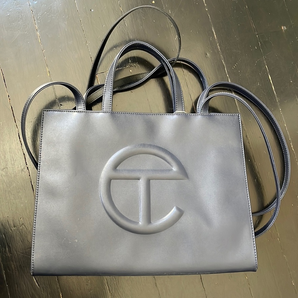 New with tags Medium Navy Telfar Bag